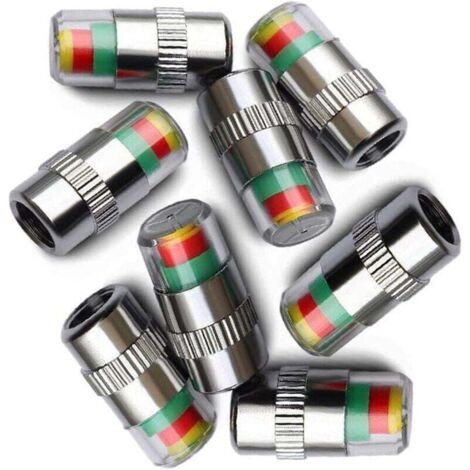 4 Tappi Valvole In Alluminio Per Pneumatici – Antipolvere E Antiperdita Per Peugeot GTI, Con Guarnizione Interna
