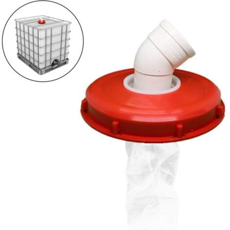 IBC CONTENITORE COPERCHIO Filtro Serbatoio Acqua Piovana Nylon 160 MM #727N87 ° EUR 25,73