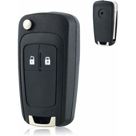 Aramox Fob Key Shell Case for 4 Buttons Remote Control Compatible with