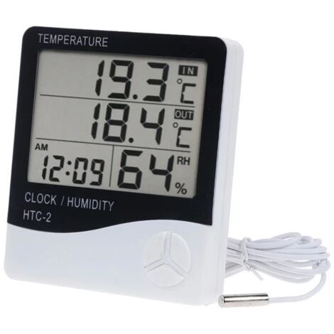 Stazione Meteo WS9488 Con Termometro Igrometro E Sensore Esterno – Display LCD Con Comfort, Ora E Retroilluminazione Touch - 5