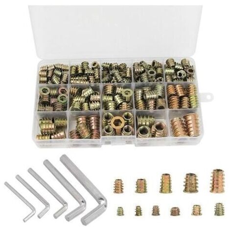 Inserto Filettato, Set Di Punte Per Saldatura Preciva Per Inserti Filettati 130 Pezzi Di Inserti Filettati M2m3m4m5m6m8 Saldatore Per Inserti Per Componenti Stampati In 3d E Parti In Plastica 91942829