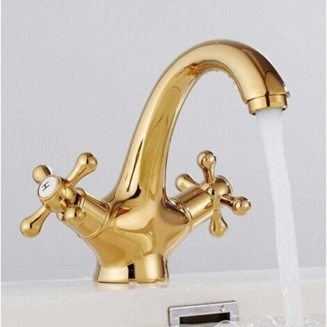GBLY Rubinetto Per Lavabo Da Bagno - Rubinetto In Acciaio Inox Spazzolato, Girevole A 360 Miscelatore Ad Alta Pressione Per Acqua Fredda Rubinetto Per Lavabo Da Bagno Wc Lavello Da Cucina 85305621