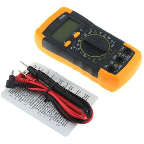 Emos Multimetro Digitale M92A - Tester Di Tensione Portatile, Misura Corrente AC/DC, Resistenza, Diodi E Transistor - 3