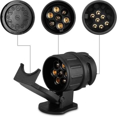 Adattatore per rimorchio da 7 pin a 13 pin, connettore convertitore per