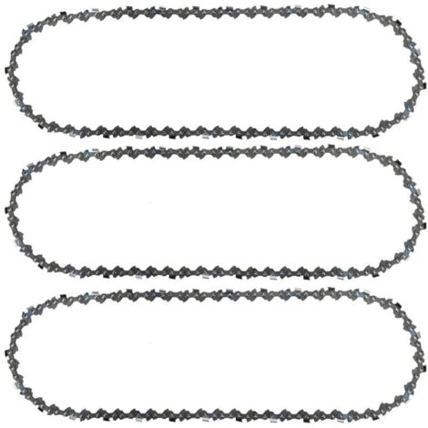 Set Di 3 Catene Per Motosega STIHL MS 231 E MS 251 - 68 Maglie, Passo .325", Spessore 1.6 Mm, Per Guida Da 45 Cm (18 Pollici)