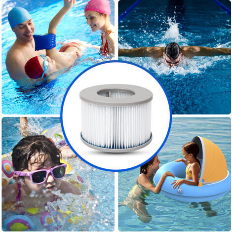 Miweba Set Filtri Di Ricambio Per Piscine Gonfiabili MSPA Delight Premium Elite - 3 Filtri + Staffa + Retine