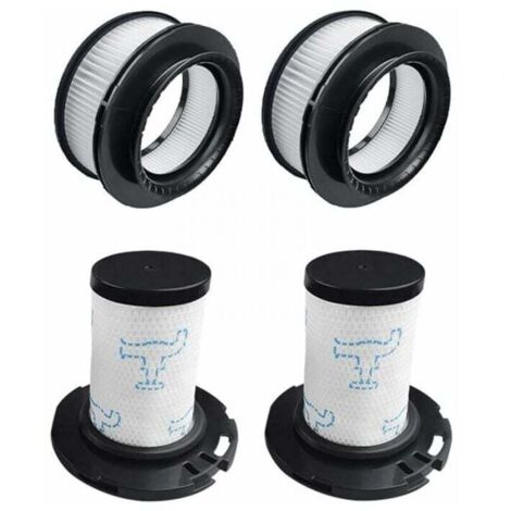 Kit de 4 filtros para aspiradora Rowenta X-Force Flex 11.60 12.60 14.60 15.60 para RH98xx (recambio filtro post-motor ZR009008 y filtro separador de espuma ZR009007) (1/4)