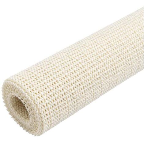 Tappetino antiscivolo in un unico pezzo, tappetino antiscivolo per moquette bianco sporco - 50 cm x 80 cm per moquette, zerbino, cassetto, tavolo o bagagliaio dell'auto, facile da lavare e tagliare (1/4)