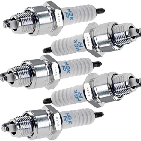 Bujías NGK DPR7EA-9 (paquete de 5) Bujías NGK de haz curvo para motocicleta, para coche y scooter (1/4)