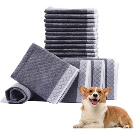 Empapadores desechables para entrenamiento de perros, superabsorbentes y neutralizadores de olores, a prueba de fugas, 33 x 45 cm (1/4)