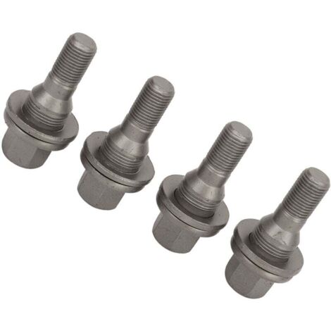 Pernos de rueda hexagonales de 17 mm 003549817, tuercas y espárragos de repuesto para neumáticos Peugeot 206, 207, 208, 308, 407 y 1007 (1/4)