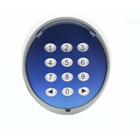 Teclado inalámbrico mejorado para puertas automáticas, señal potente, teclado de seguridad inalámbrico robusto para abrepuertas