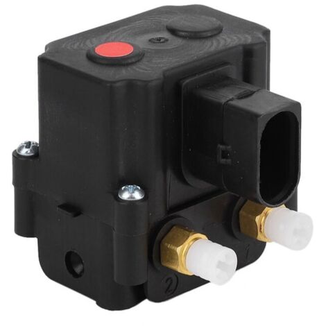 Válvula solenoide de suministro de aire de suspensión 37206789450. Compatible con 535iX, 550i, 550iX 4.0 y 550iX 4.4. (1/4)