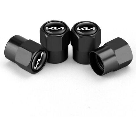 Unidades de ventiladores individuales para coche: negros, ventiladores metálicos para automóviles, válvulas para Kia KNK2 K3 K4, accesorios para neumáticos (1/3)