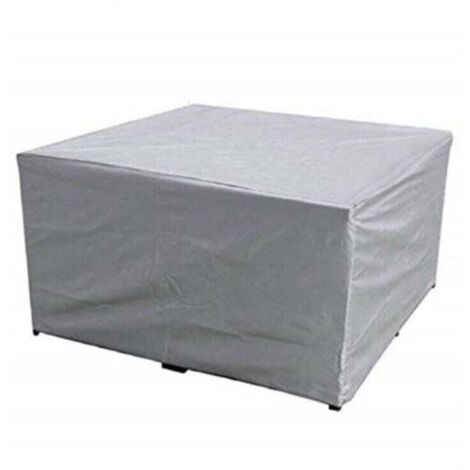 Funda de sillón 80x80x80 cm gris paloma XVX (1/4)