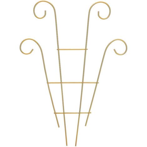 Estante para plantas trepadoras, para flores, verduras, interior y exterior, enrejado en maceta, estructura para el crecimiento de plantas de jardín. (1/4)