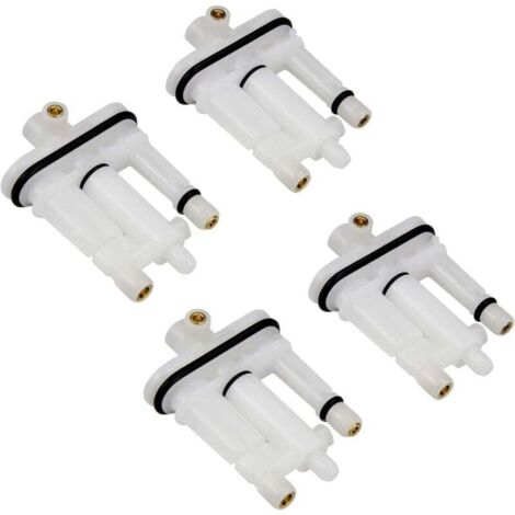 Juego de 4 inyectores de carburador – piezas de repuesto para modelos de motor BRIGGS & STRATTON – piezas originales 592800, 592803, 596522, 597547 (1/4)