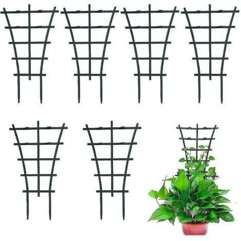 Set di 50 cestini per piante in rete nera da 50 mm per idroponica, vasi