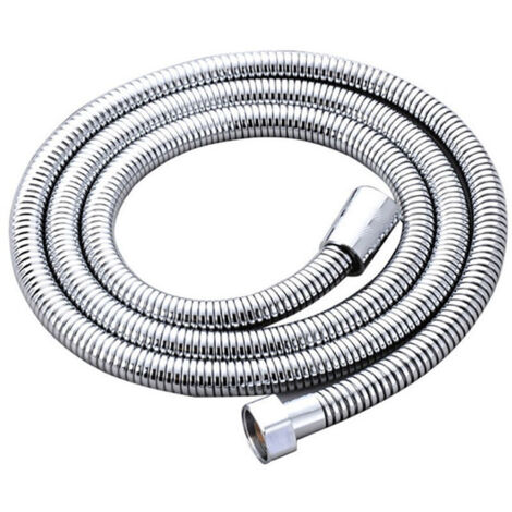 Manguera de ducha universal de acero inoxidable de 1,5 m (59 pulgadas) con conectores antitorsión estándar G1 (1/3)