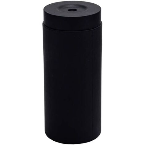 Dispensador de jabón lavavajillas recargable, botella de silicona con compartimentos, dispensador de jabón de manos, aceite esencial, loción, champú, acondicionador, lavavajillas, negro (1/4)