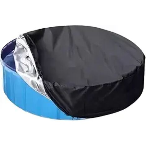 Cubierta de piscina redonda, cubierta de spa redonda, lona protectora impermeable y a prueba de polvo, cubierta protectora, adecuada para todo tipo de piscinas redondas