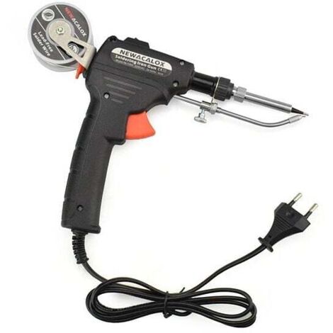 Soldador térmico portátil de interior, pistola de estaño de entrega automática, estación de reparación de soldadura, herramienta de soldadura de 220 V, color negro