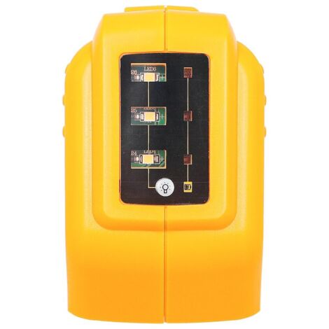 Adaptador de carga USB para batería de iones de litio DCB090 de 10,8 V/14,4 V/18 V (1/5)