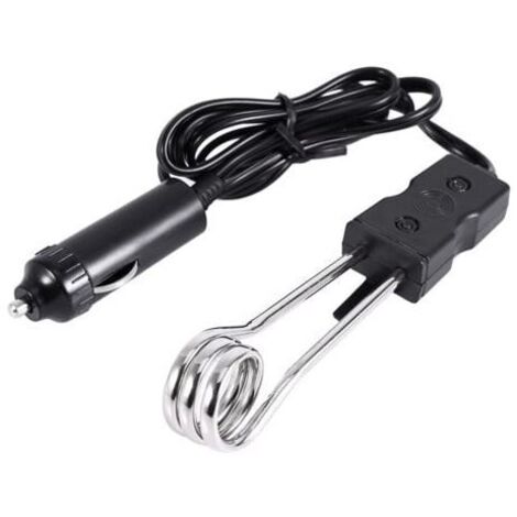 Calentador de agua eléctrico portátil de 12 V para automóvil, ideal para viajes, campamentos, picnic, hervir agua, café o té al aire libre. (1/4)