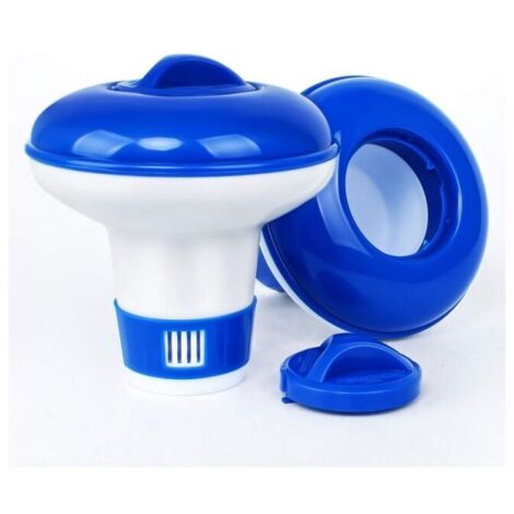 Flotador dosificador de 2 piezas Flotador dosificador de cloro Flotador de piscina Flotador químico automático