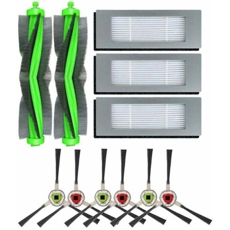 11 piezas para Irobot Roomba Combo 113 R113840 cepillo principal filtro HEPA (1/4)
