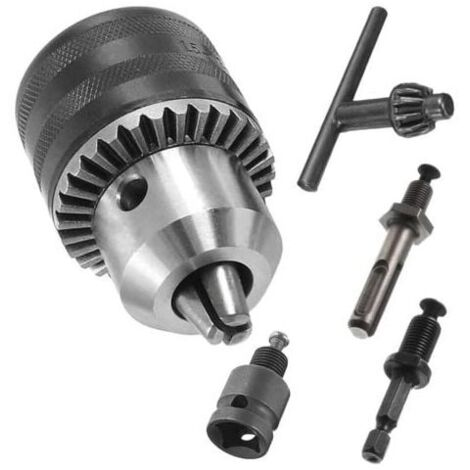 Mandril de taladro de 1,5-13 mm, mandril de cambio rápido 1/2-20 UNF para conversión a taladros eléctricos