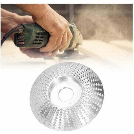 Disco de desbaste para amoladoras angulares, accesorios de corte y desbaste de madera de carburo. Práctico y práctico. (1/3)