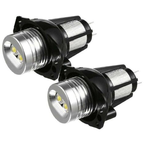 Luz LED Angel Eyes, 2 luces LED Angel Eyes Halo Ring de 12 W para E90 E91 05-08 Lámpara para coche (1/4)