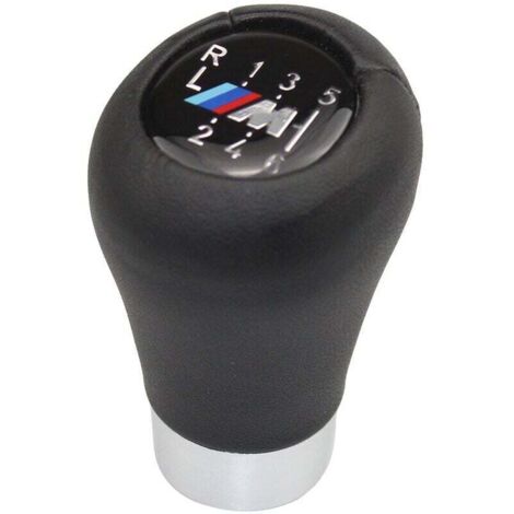 Pomo de palanca de cambios deportivo de cuero de 6 velocidades Serie 3 E46 Serie 5 E60 E61 LCI Serie 6 E63 E64 LCI X3 F25 X4 F26