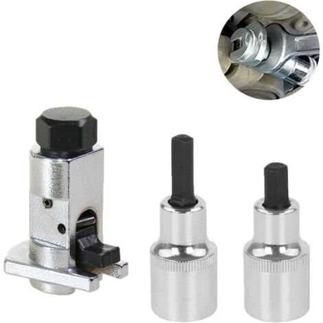 Piezas espaciadoras de la carcasa del cojinete de rueda, herramienta para amortiguadores, herramienta universal para cojinetes de rueda, extracción y mantenimiento de puntales para reparación de autom (1/4)