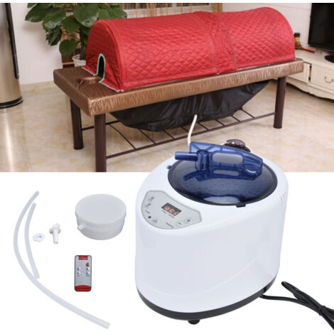 Generador de vapor portátil para sauna de 1000 W, máquina de fumigación para spa doméstico, enchufe UE, CA 220-240 V