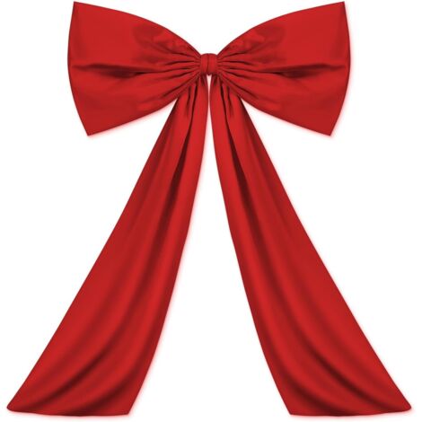 Großer KnotenFarbenfrohe Dekoration. Geeignet für Hochzeiten, Geburtstage, Abschlussfeiern und als Heimdekoration (Rot, 60 x 90 cm). (1/5)