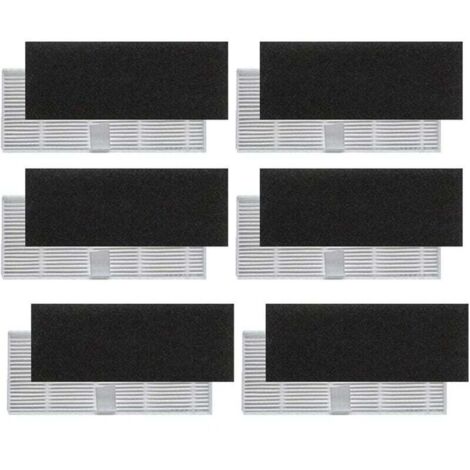 Filtros HEPA de repuesto AIPERQ para aspiradora robot Proscenic 850T (paquete de 12) (1/2)