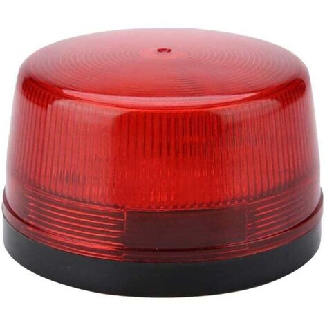 Luz de señal de alarma AIPERQ, 1 unidad de luz estroboscópica LED, linterna, lámpara de alarma de advertencia, 12/24 V CC
