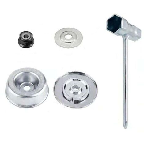 Piezas/juego de piezas y accesorios de recortadora para STIHL FS55 FS56 FS120 FS130 FS130R FS200 FS200R FS250, hoja de metal de alta calidad para juego de repuesto de accesorios de cuchilla de desbroz