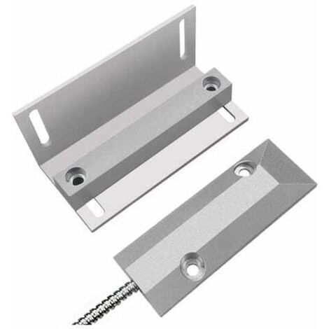 Contactos magnéticos de alarma XVX para sensor de interruptor de puerta de garaje con persiana enrollable NC con soporte en L (1/4)
