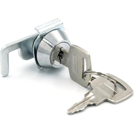 Mini cerradura de leva con clip rápido para caja registradora, cajón de punto de venta, taquilla de gimnasio, armario de metal, cerradura de caja de aire, misma llave