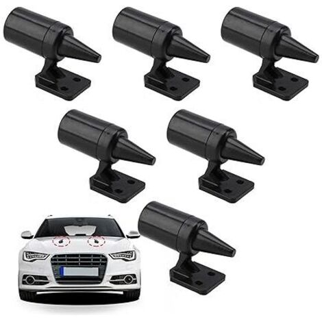 Silbatos ultrasónicos autoadhesivos para coche, 6 unidades, para alertar a animales salvajes en carretera, antijabalíes, para coche, motocicleta y camión. (1/4)