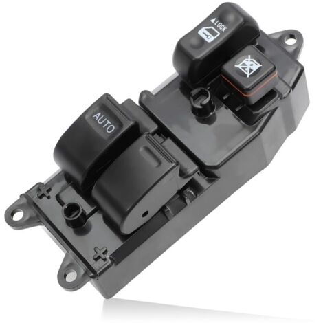 Botón de interruptor de ventana para Toyota Yaris, botón regulador de ventana con conector de 8 pines, lado izquierdo, guía para Hilux, Hiace, Land Cruiser 84820-10100 (1/4)