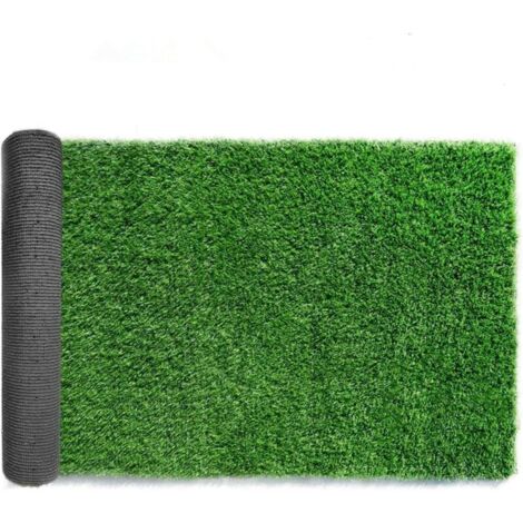 Césped artificial sintético de alta calidad, césped artificial de alta densidad, césped natural realista para perros de jardín (1 m x 1 m)