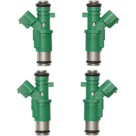 Juego de 4 inyectores de combustible para Peugeot 1007 206 207 y Citroën C2 C3 Nemo 01F023, 1984G0, 9655833580, 81.217, 75117167, H75117167, 3488 002 (1/4)