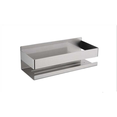 Estante de ducha autoadhesivo sin perforaciones para baño y cocina.