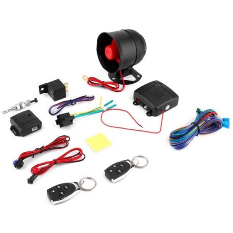 Alarma de coche Cobra, sistema de seguridad de repuesto para coche, sistema de seguridad universal para sistemas de alarma de vehículos, sistemas de alarma antirrobo, sistemas de entrada s (1/4)