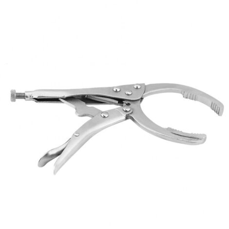 Llave de filtro de aceite ajustable de 10 pulgadas, herramienta de alicates para extracción de vehículos. (1/4)