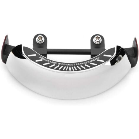Espejo retrovisor para motocicleta con ángulo amplio ajustable de 180°, espejos de seguridad universales para parabrisas de motocicletas, scooters y automóviles. (1/4)